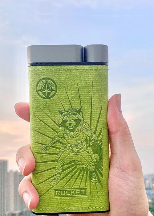 5V 2A 10000AH Power Bank, Metal USB Tipo C Power Bank Disegno brevetto